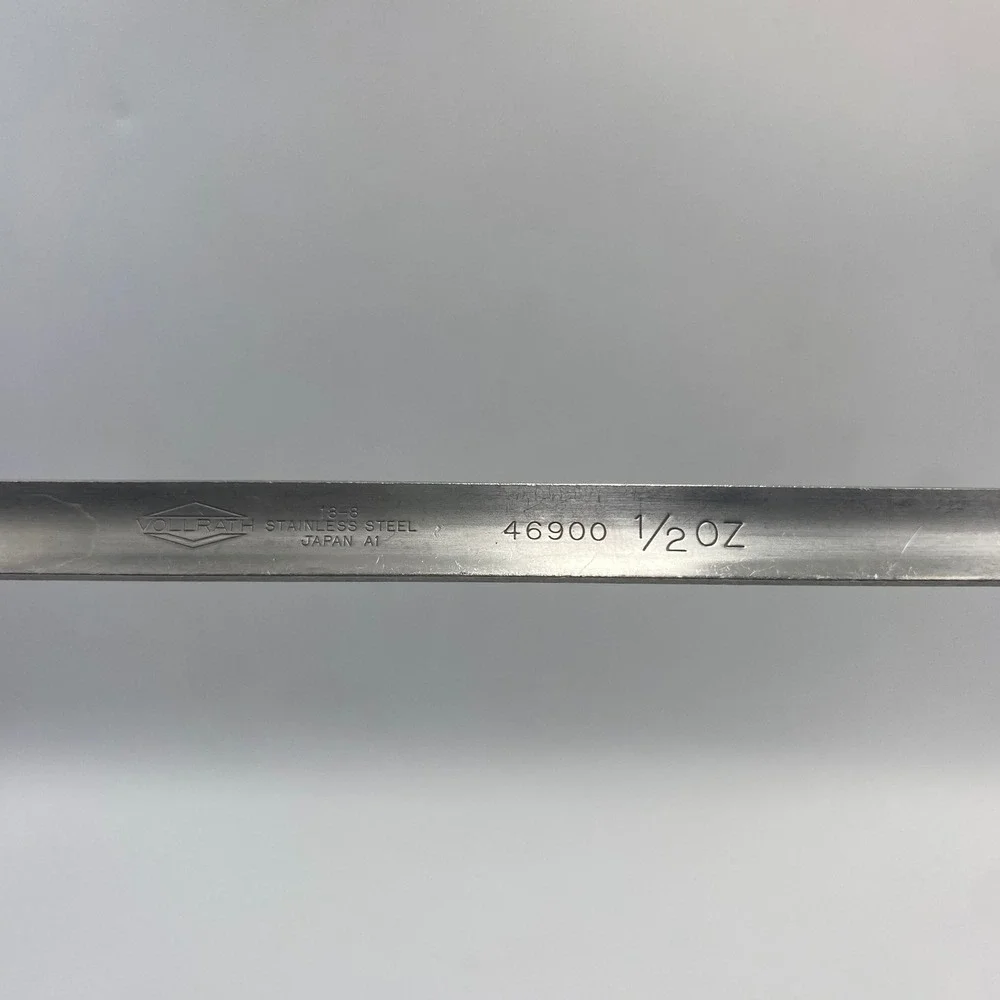 Vollrath 46900 Stainless Steel 1/2 oz Portion Ladles Hooked Handle‎ Set of 2
